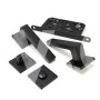 Ручка міжкімнатна комплект SIBA ECO NEMRUT Black