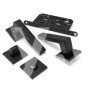 Ручка міжкімнатна комплект SIBA ECO NEMRUT Black