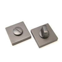 Фіксатор дверний квадратний TRION WC 49+11 knob MBN
