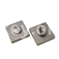 Фіксатор дверний квадратний TRION WC 49+11 knob MBN