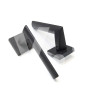 Ручка міжкімнатна дверна TRION ЦАМ GALAXY AL-49 Black