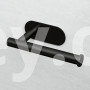 Утримувач для туалетного паперу клейкий MVM BSS-1 BLACK