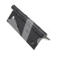 Петля для дверей FZB 2.5*100*75*12 чорна матова