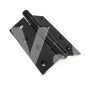 Петля для дверей LINDE 2.5*100*75*12 чорна універсальна